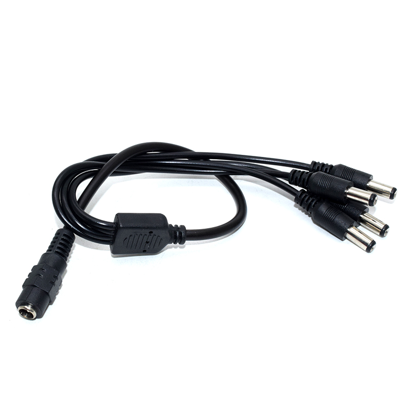 4-Way 2.1mm DC Barrel Jack Splitter