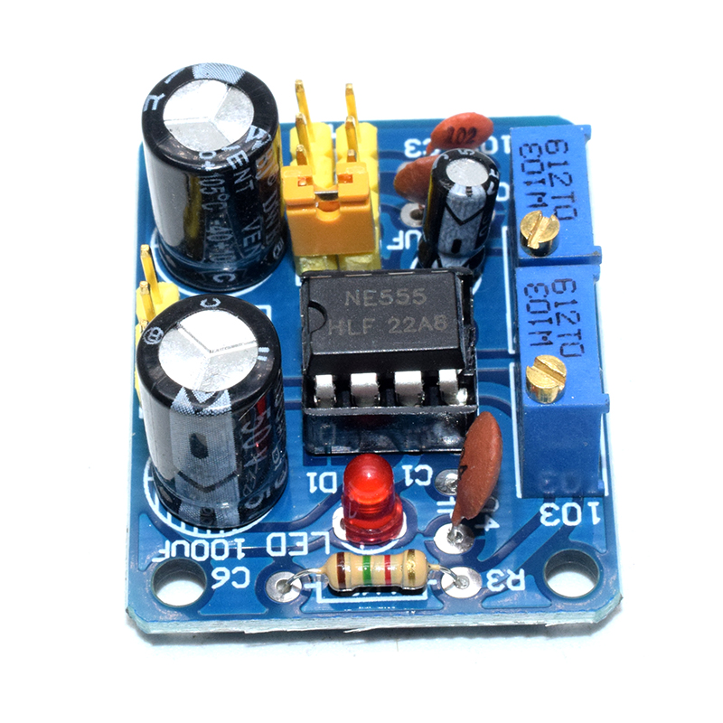 NE555 Pulse Module Upgrades LM358 Module Duty Cycle Frequency Adjustable