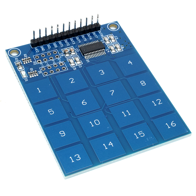 TTP229 16-way Capacitive Touch switch Digital Touch Sensor Module for Arduino