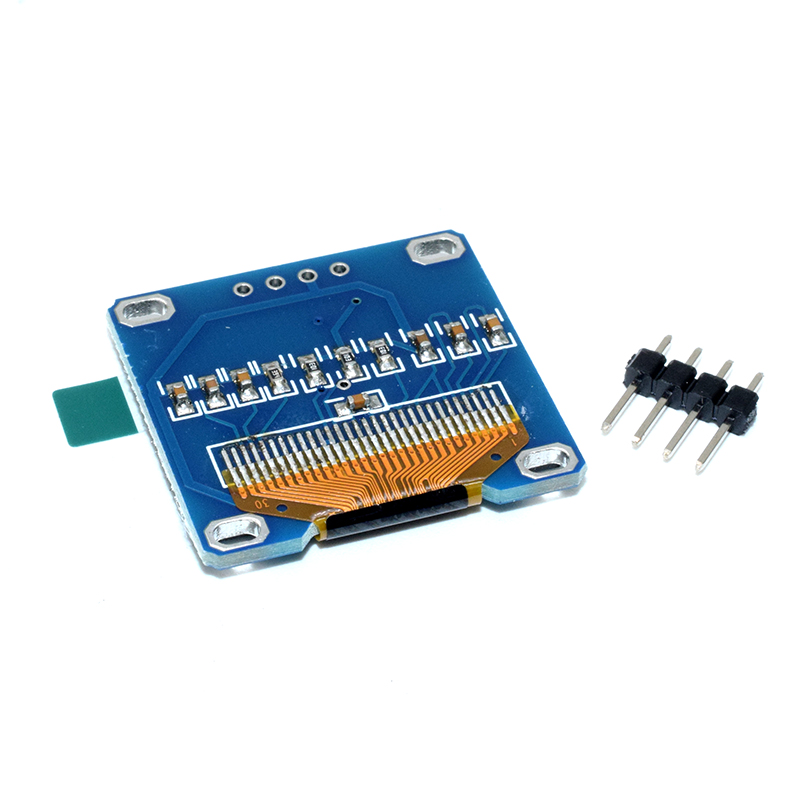 0.96 inch IIC/I2C Communication 12864 OLED Blue LCD Module4pin