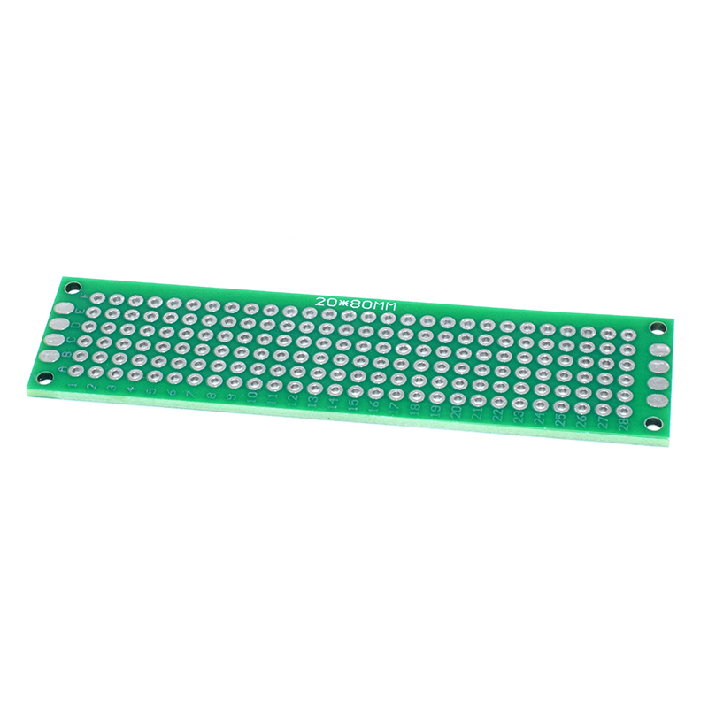 2x8cm Double Side Prototype PCB Universal Printed Circuit Board