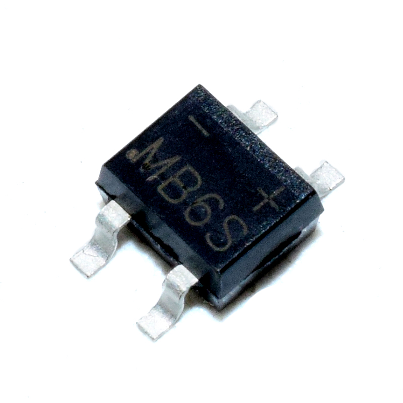 MB6S SOP-4 0.5A 600V SMD rectifier bridge 3000pcs/Reel