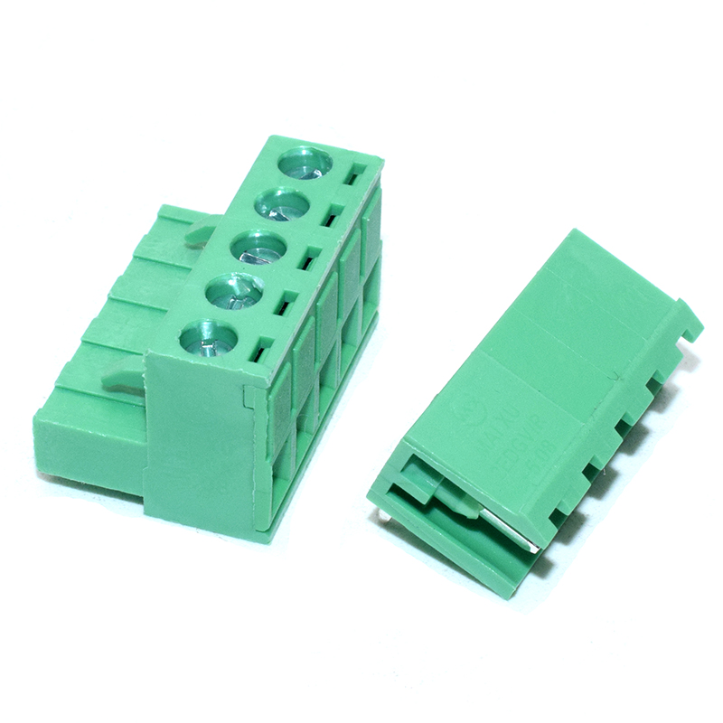 2EDG5.08-5P Right Angle Terminal Wire Connectors