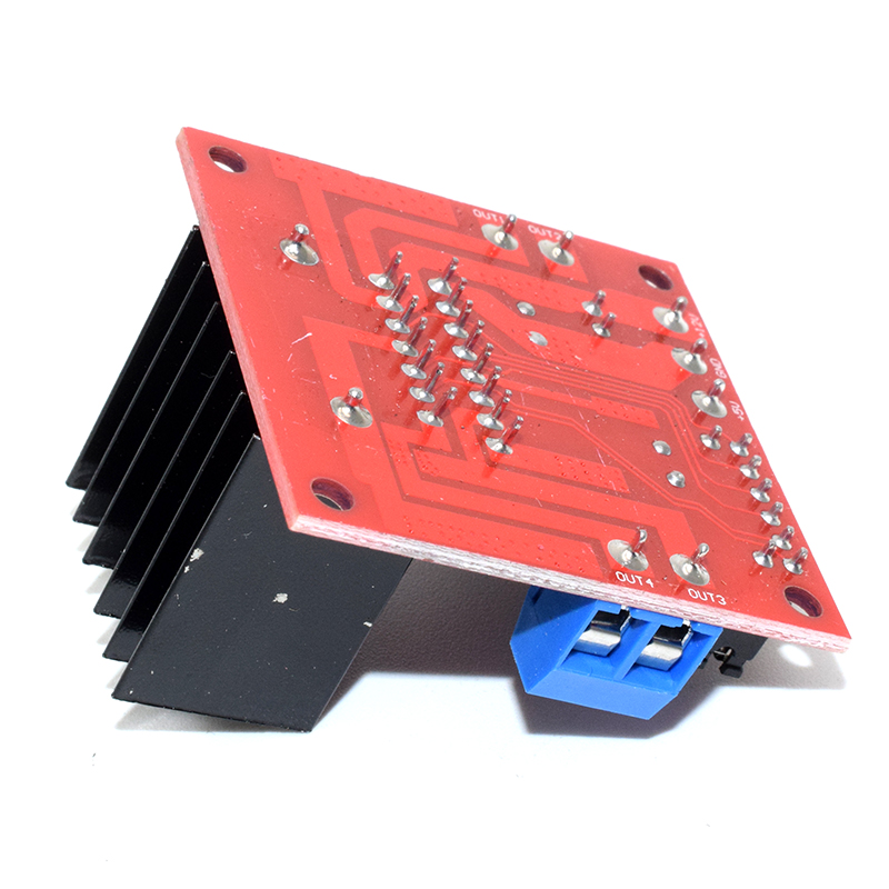L298N Dual H-Bridge Motor Driver Module for Stepper Control Smart car Robot Power