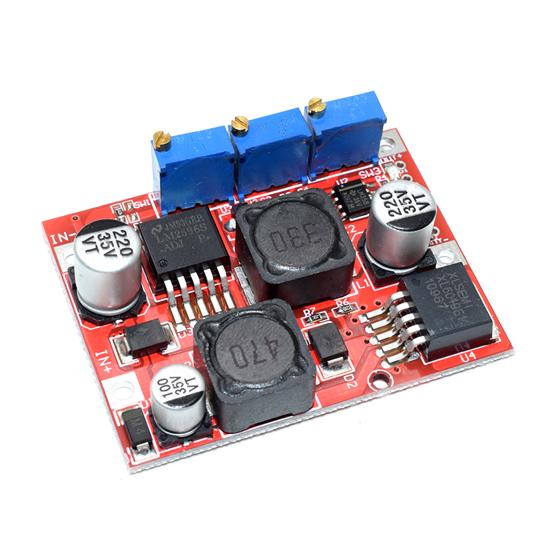 DC-DC Step Up Down Boost buck Voltage Converter Module LM2577S LM2596S Power