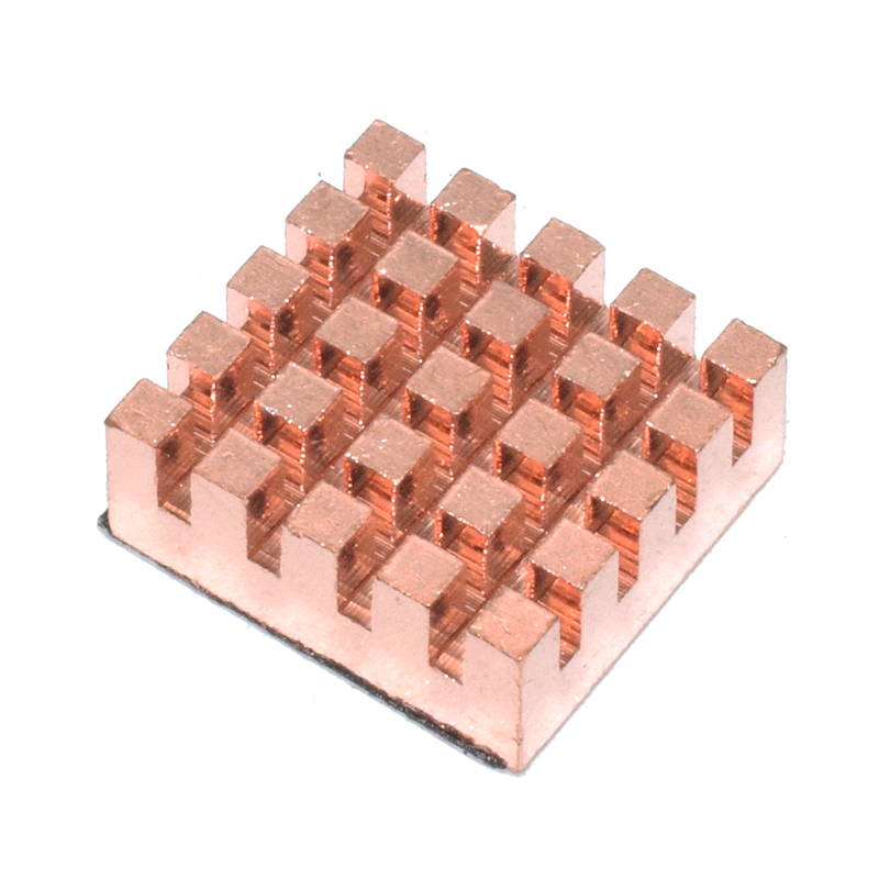Copper Heat Sink for Raspberry Pi Motherboard - Red Copper