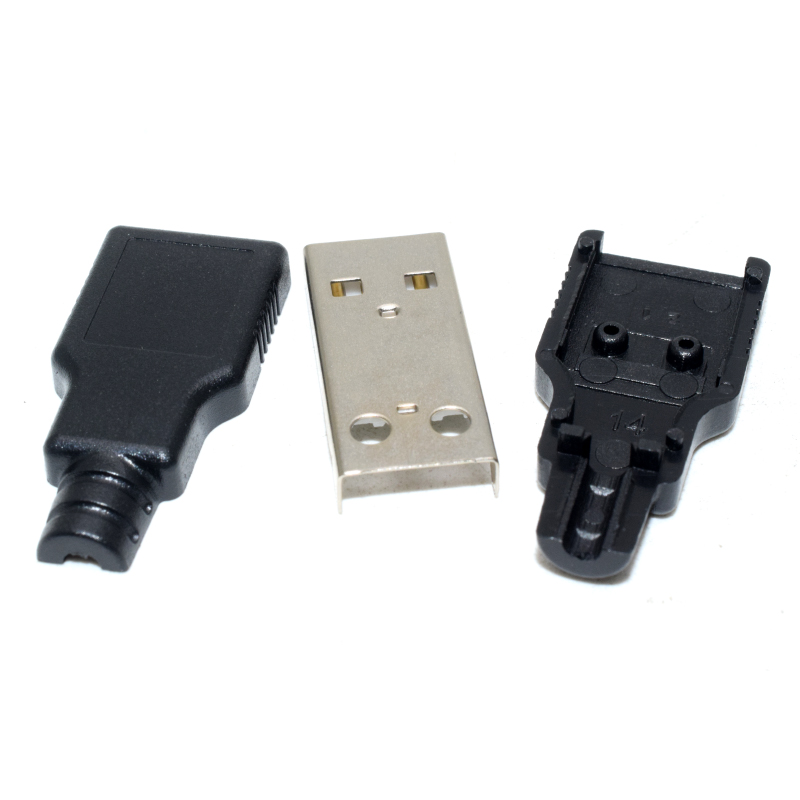 USB Type A Male Socket Connector