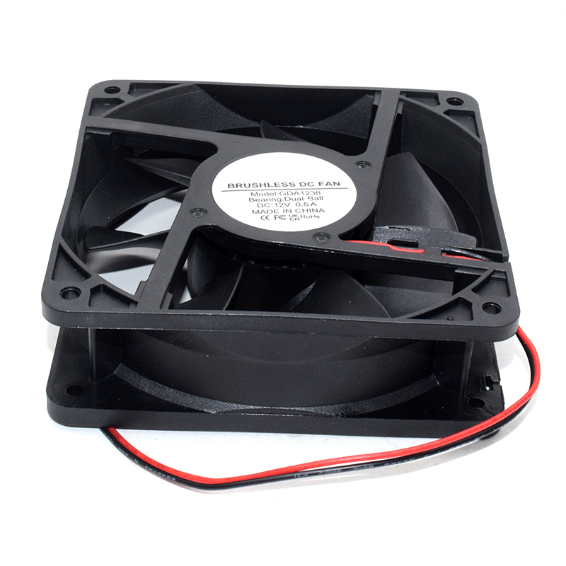 Blower Fan 12V 0.5A GDT12038S Dual Ball Bearing