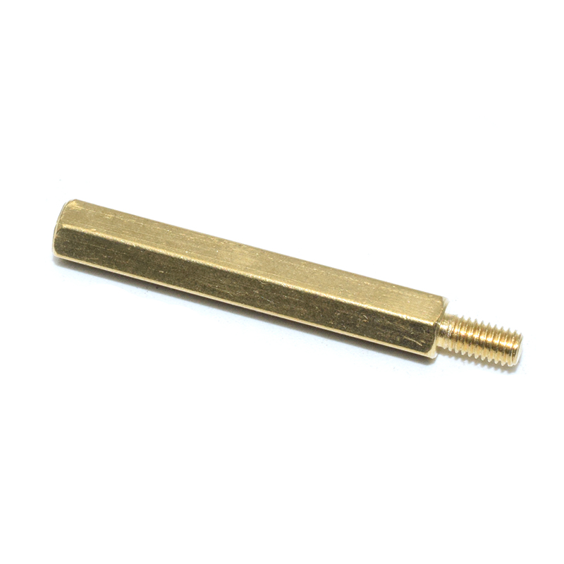 30MM+6 M3 Brass Threaded Stand-Off Hex Screw Pillars