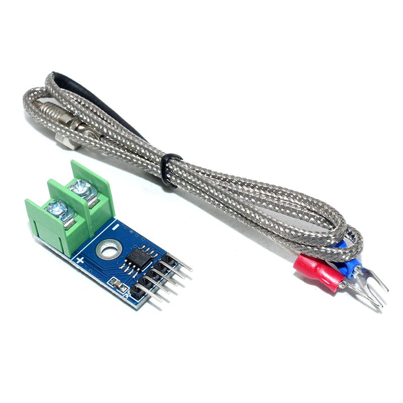 MAX6675 Type K Thermocouple Temperature Sensor Module With PT100 K Thermocouple
