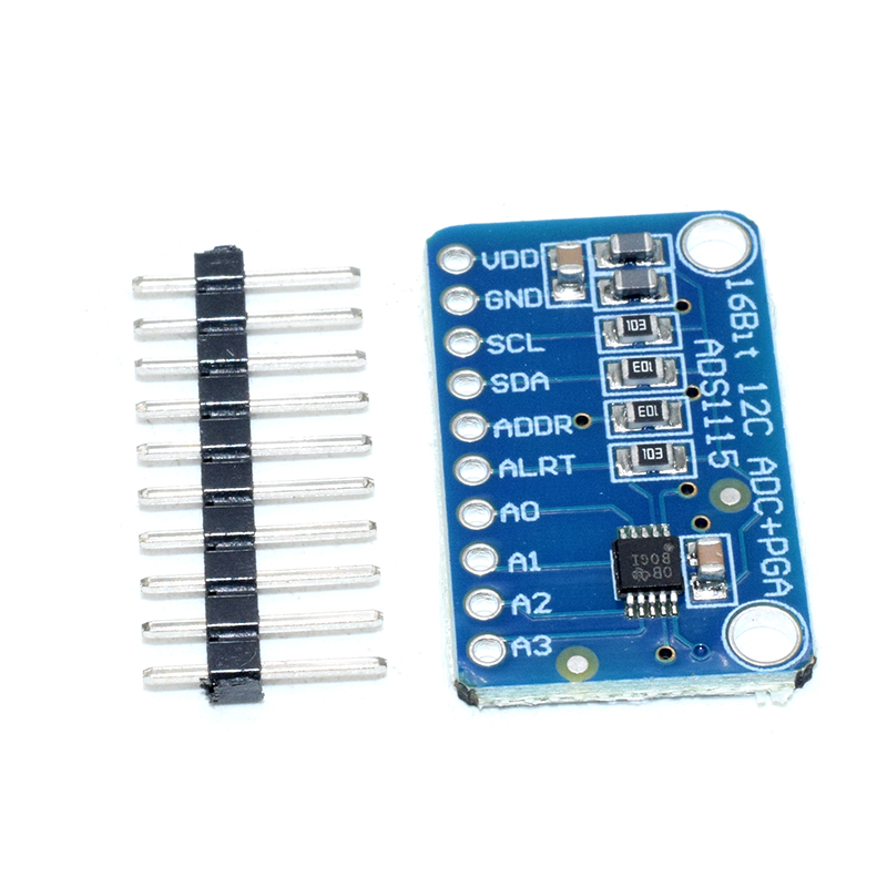 ADS1115 16-Bit ADC-4 Channel with Programmable Gain Amplifier