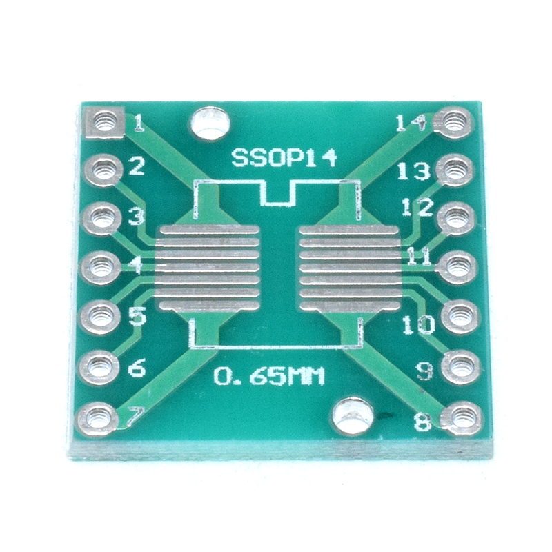 SOP14 to DIP14 PCB Adapter