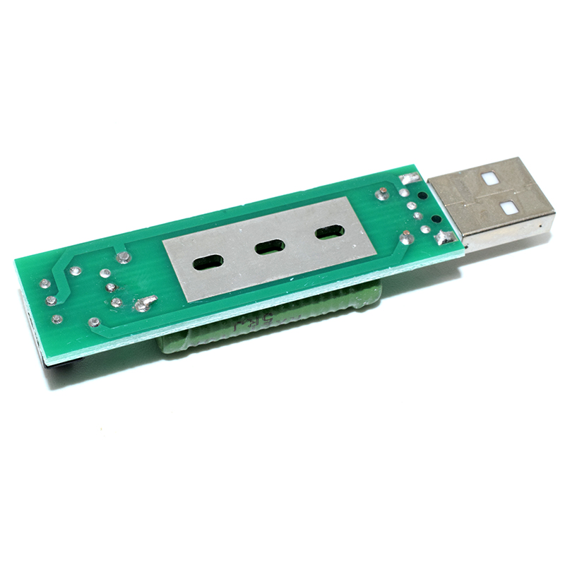 USB Load Tester Discharge Resistance USB Charge Current Detection USB Mini Discharge Load Resistor 2A / 1A Switch