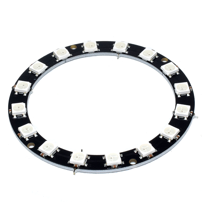 Ring - 16 x WS2812 5050 RGB LED with Integrated Driver