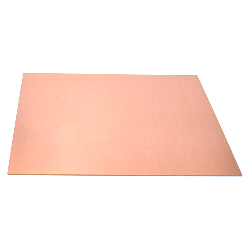 Single Size 20*20CM Fiberglass Laminate FR4 Copper Clad Circuit Board PCB Thick 1.4