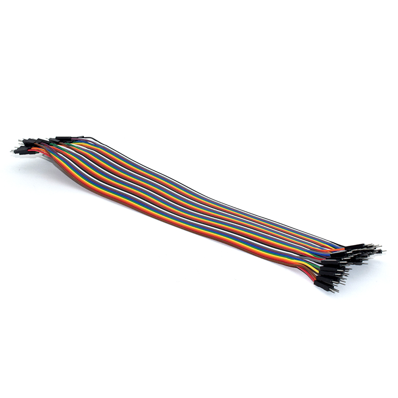 30CM Rainbow Cable 40P Male to Male
