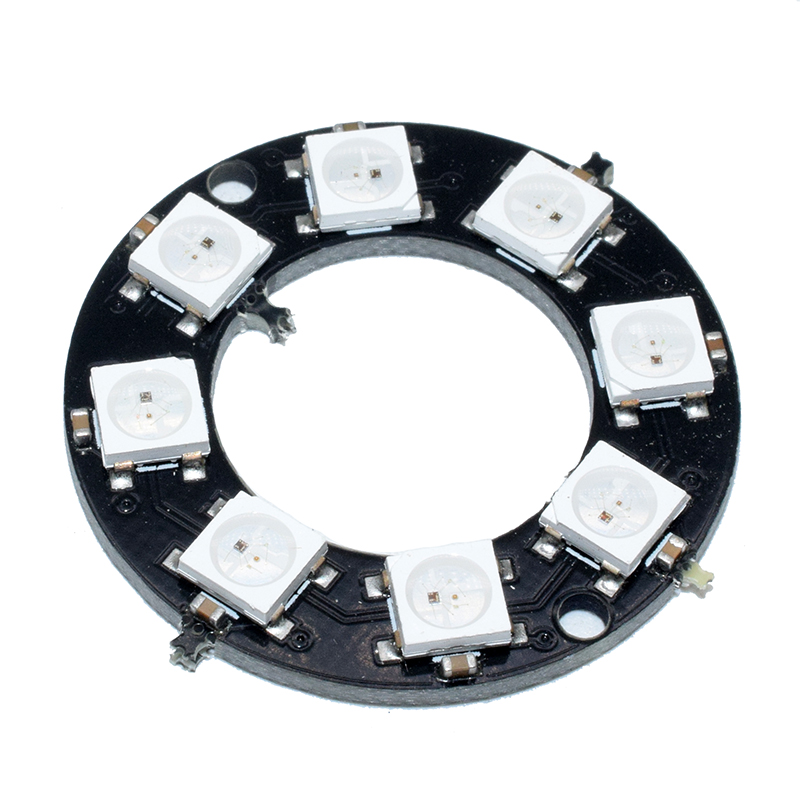 8 WS2812 5050 RGB LED Ring