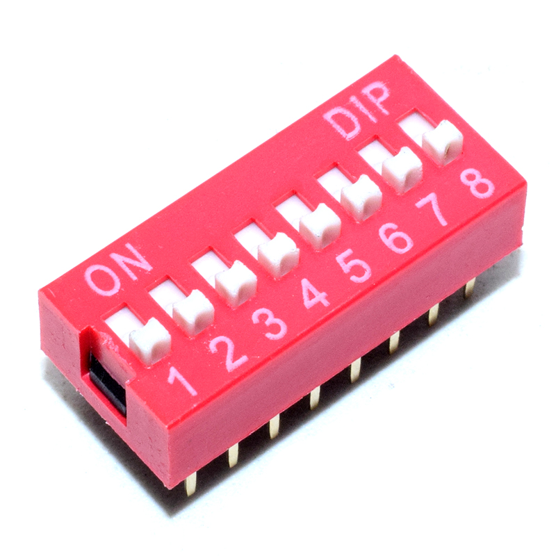 DS-08 Code Switch 8set 16pins 2.54 Pitch