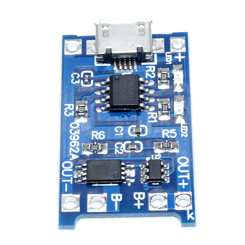 TP4056 5V Micro USB 1A 18650 Lithium Battery Charging Board Charger Module
