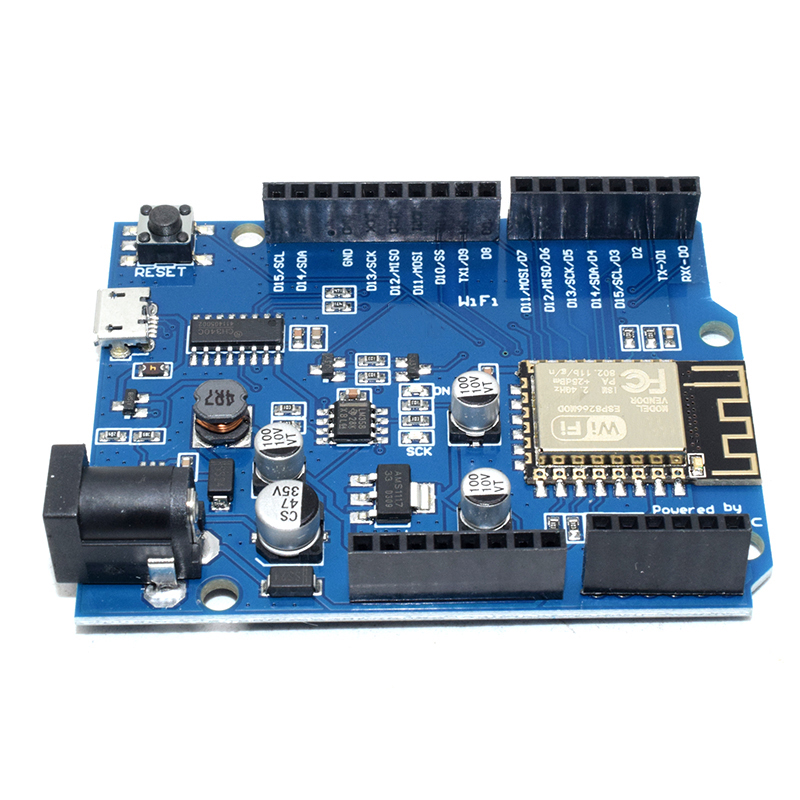 WeMos D1 WiFi ESP8266 Development Board Compatible Arduino UNO Program By Arduino IDE