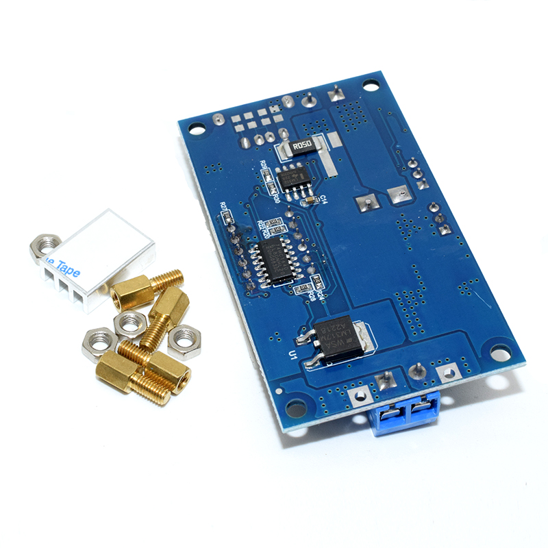 LM2596 DC Buck Volt Regulator Converters Constant Voltage & Current 5-36V to 1.25-32V 5A 75W Step Down LED Driver Switching Power Supply with Digital LED Display Voltmeter USB Output Interface