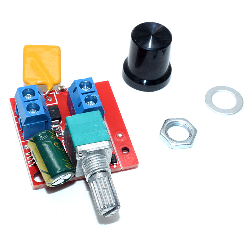 DC Motor Speed Control Driver Board 3V-35V 5A PWM Controller Stepless DC 3V 6V 12V 24V 35V Variable Voltage Regulator
