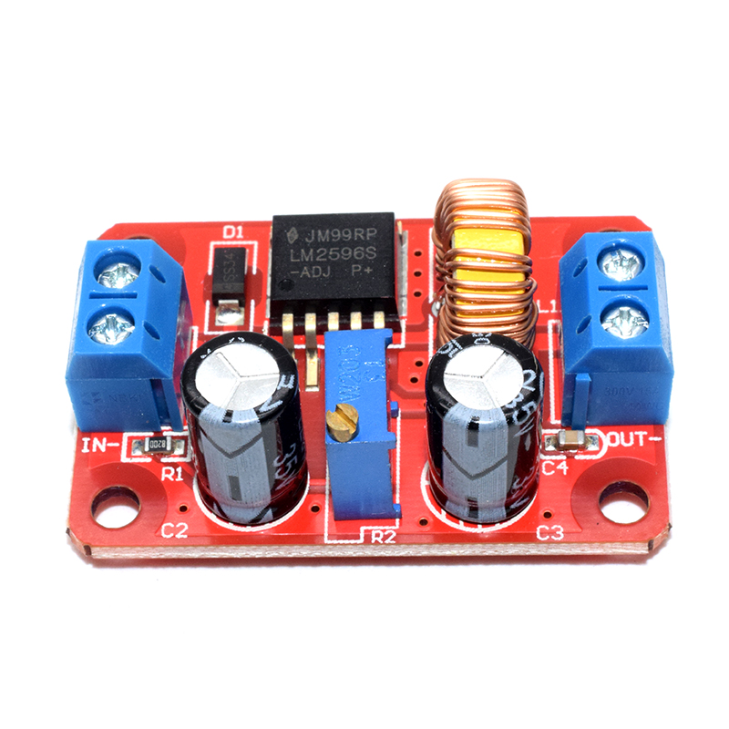 LM2596S-ADJ Power Module DC-DC Buck Regulator 3A Adjustable 5V/12V/24V