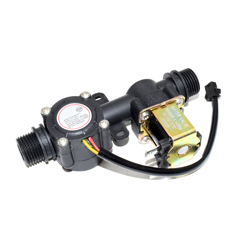 G1/2 YF-201S Water Sensor With DC12V Solenoid Valve