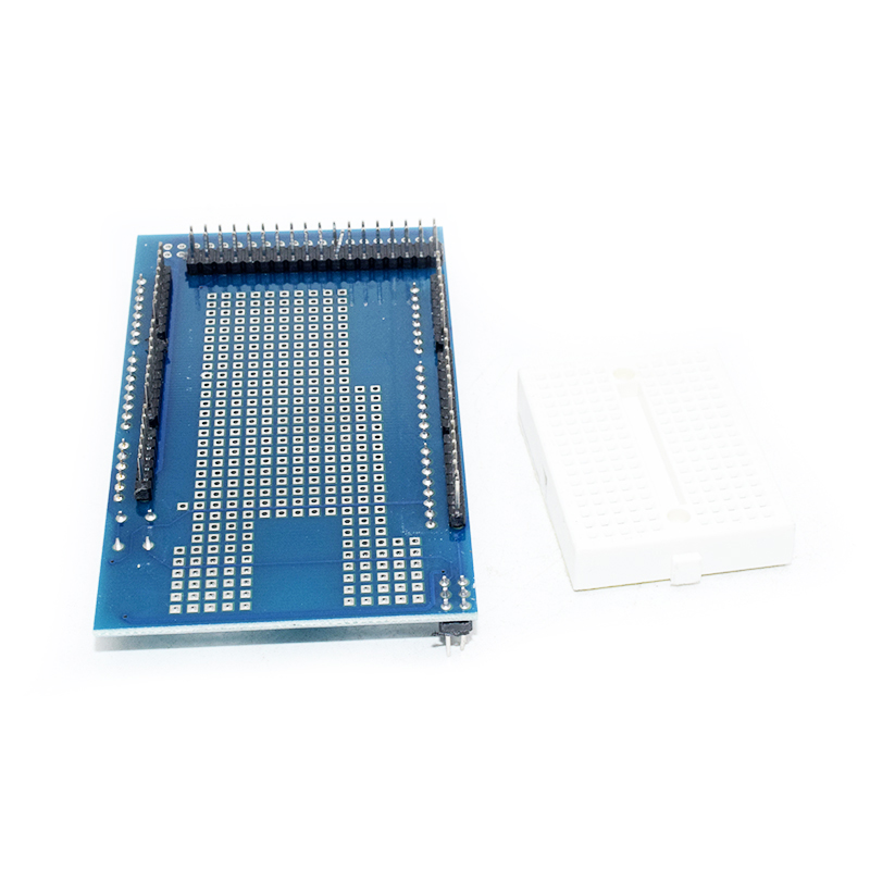 Mega Prototype Shield ProtoShield w/ Mini Breadboard