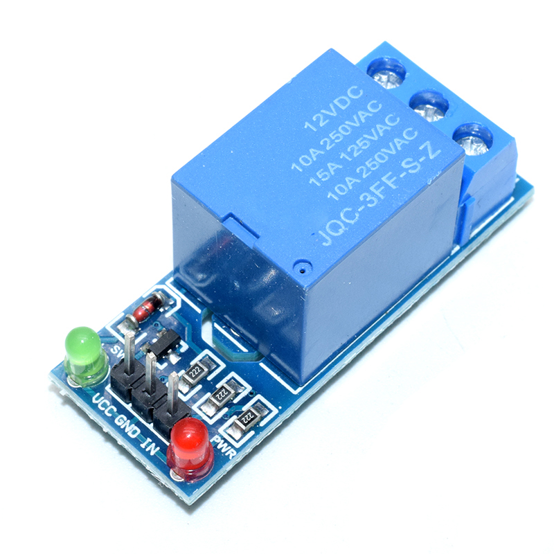 DC 12V 1-Channel High Level Trigger Relay Module