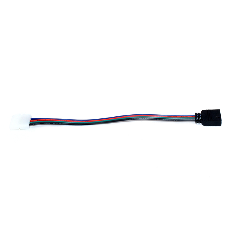 LED 5050 3528 RGB 4P 10CM Connector Cable