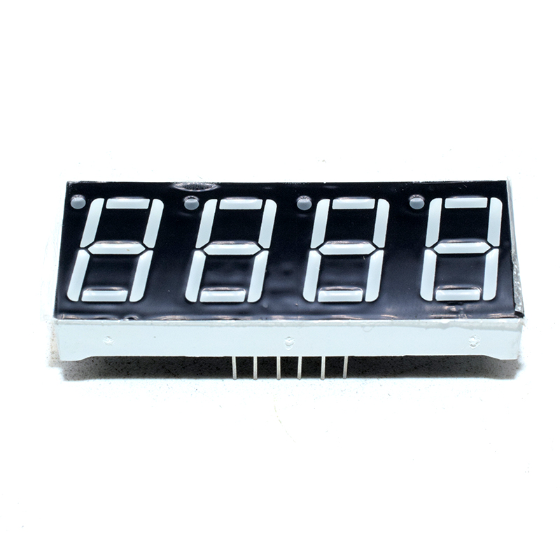 0.56 4bit Common Cathode Red LED Digital 7-Segment Display