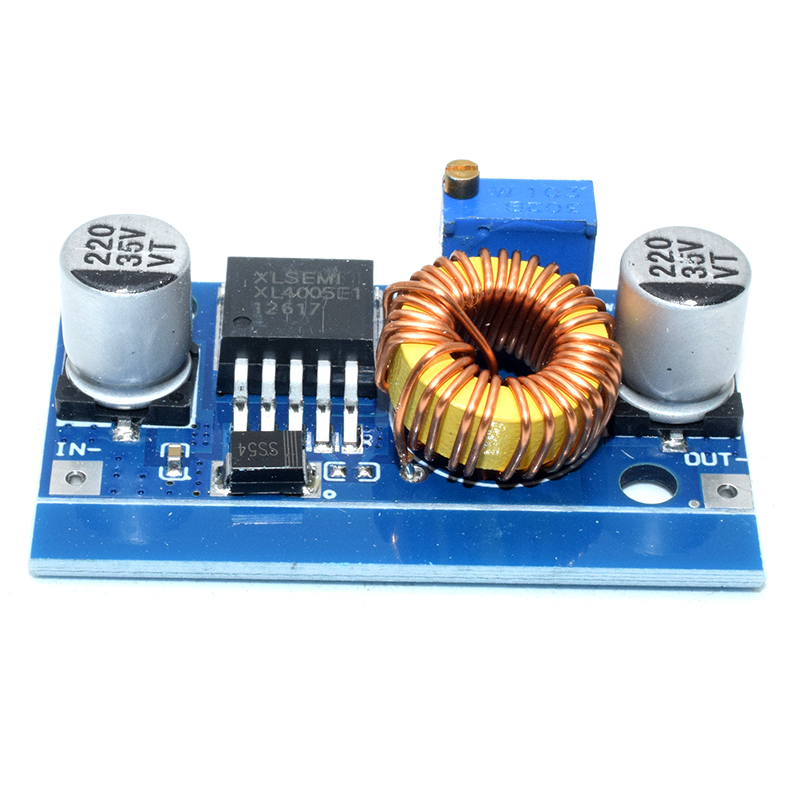 S5A XL4005 DC-DC Adjustable Step Down Module Power Supply Conver