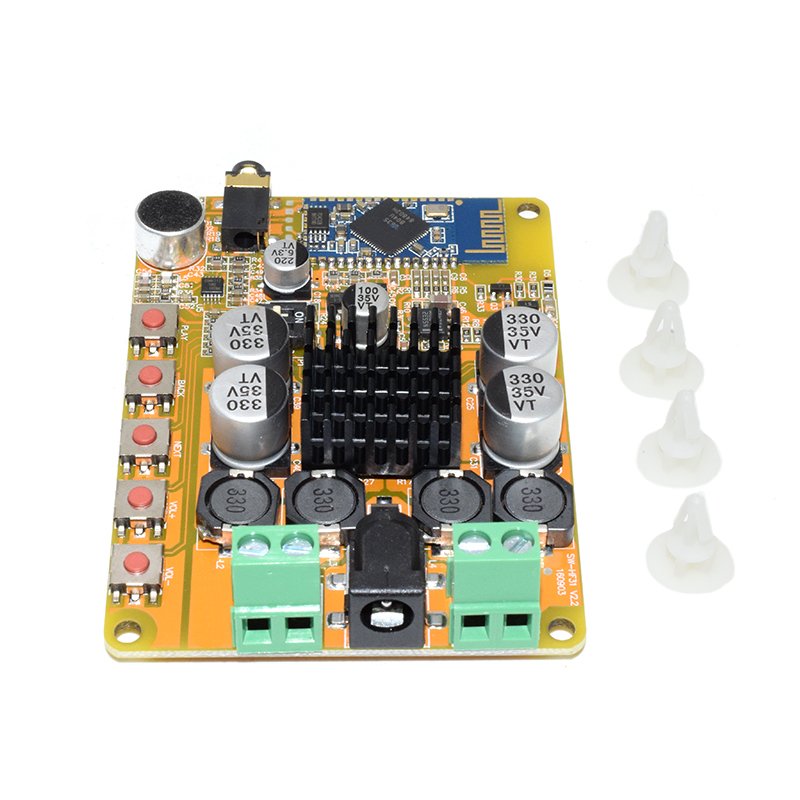 50W+50W TDA7492P Bluetooth CSR4.0 Audio Receiver Digital Amplifier Board