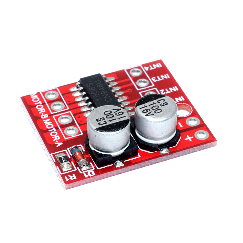 Dual Channel L298N DC Motor Driver Board PWM Speed Dual H-Bridge Stepper Module