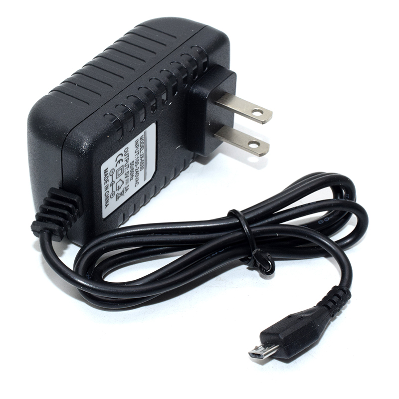 5V 3A EU Adapter With Micro USB Header