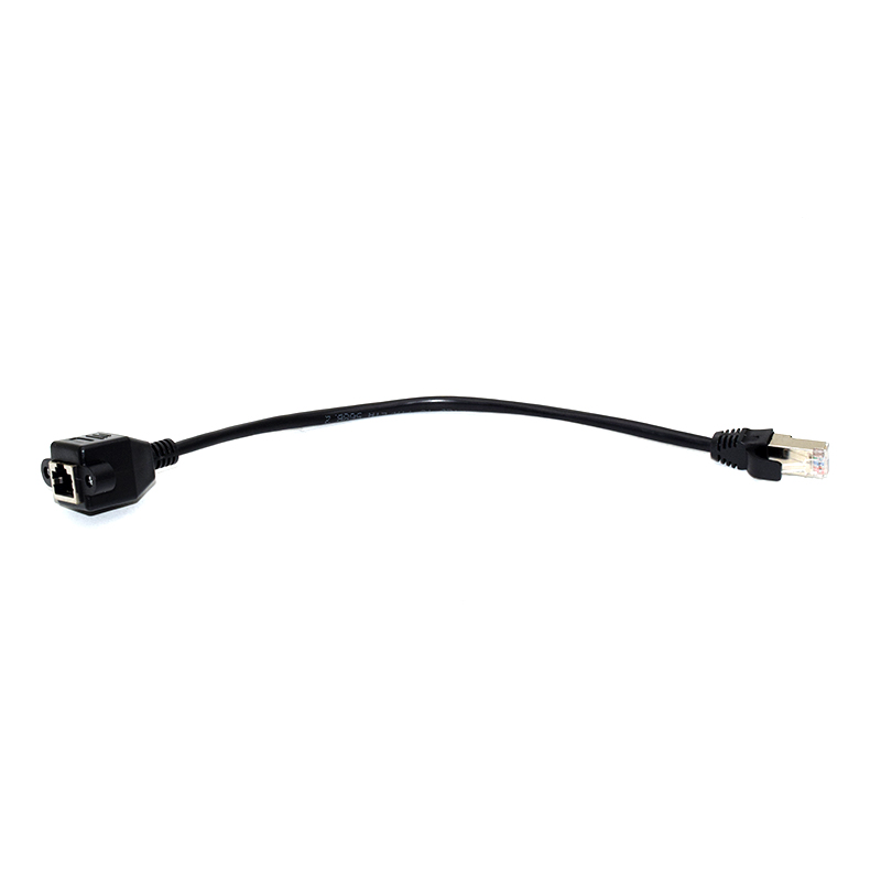 RJ45 Extension Panel-Mount Cable 30CM