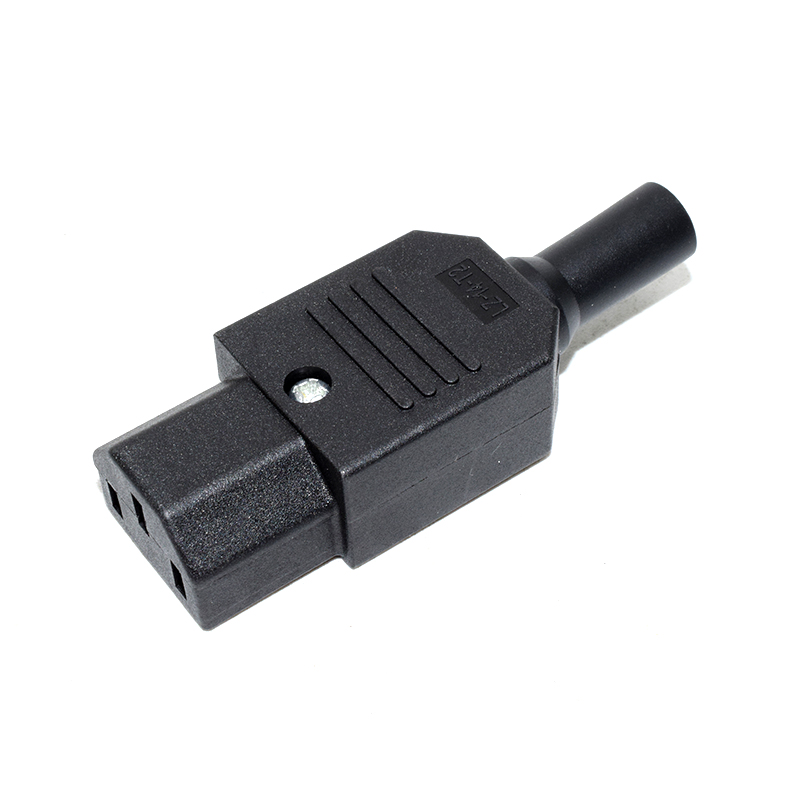 Female socket connector 230V 10A