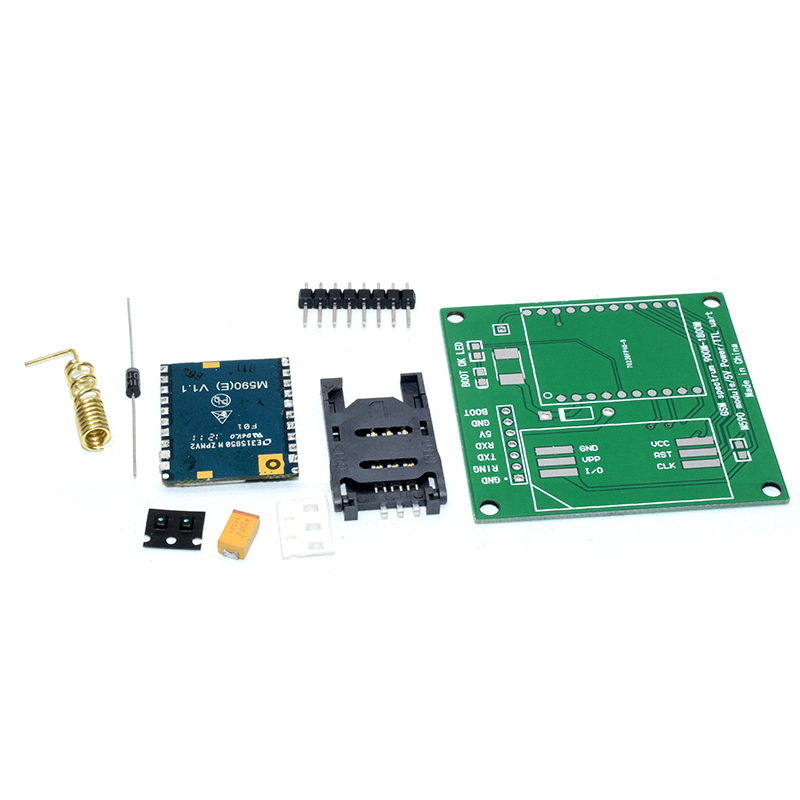 M590E GSM GPRS Function Module DIY Kits M590 GSM GPRS 900m-1800m SMS CPU MCU Test