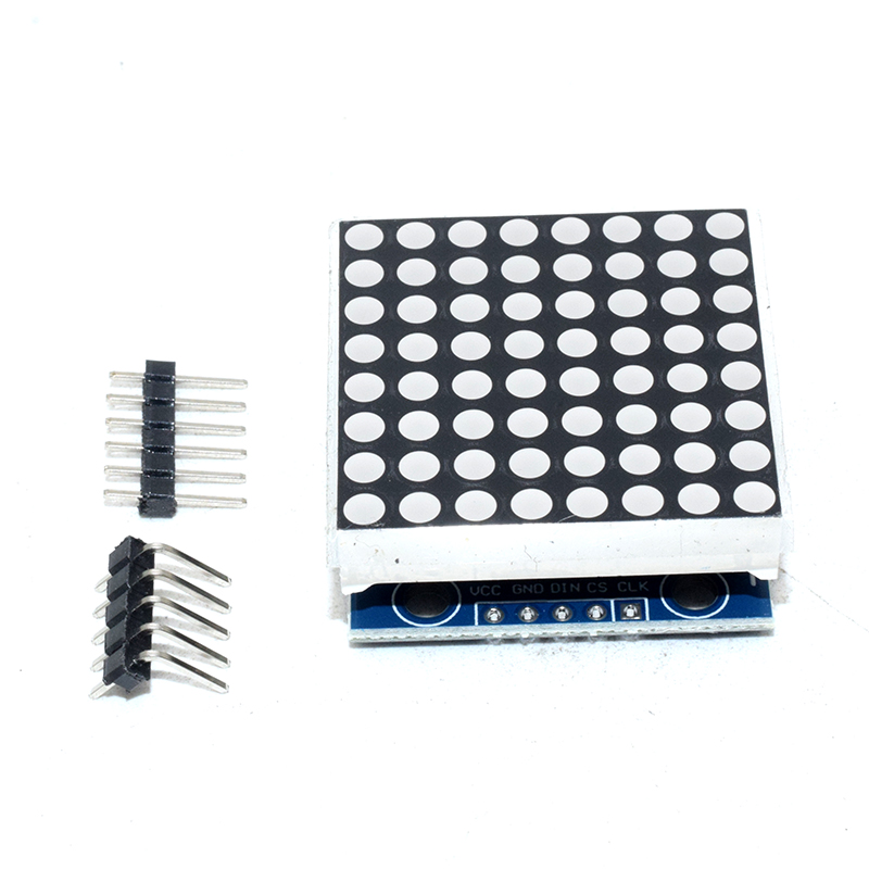 Microcontroller MAX7219 dot matrix module control Display DIY KIT