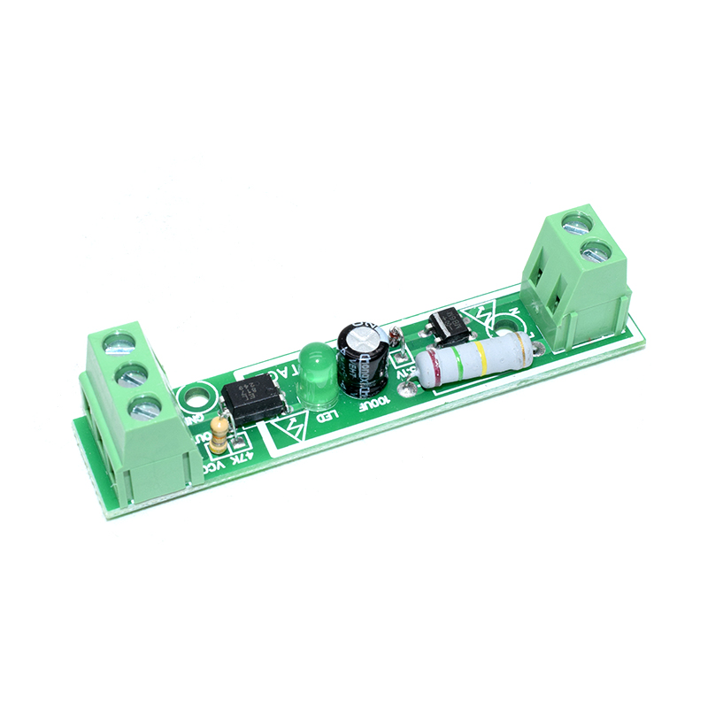 1 Channel 220V AC Optocoupler Module / 220V optocoupler isolation / detection 220V voltage available / can be accessed by PLC