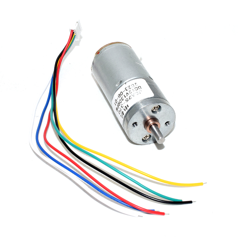 JGA25-371 12V 130RPM Motor With Encoder