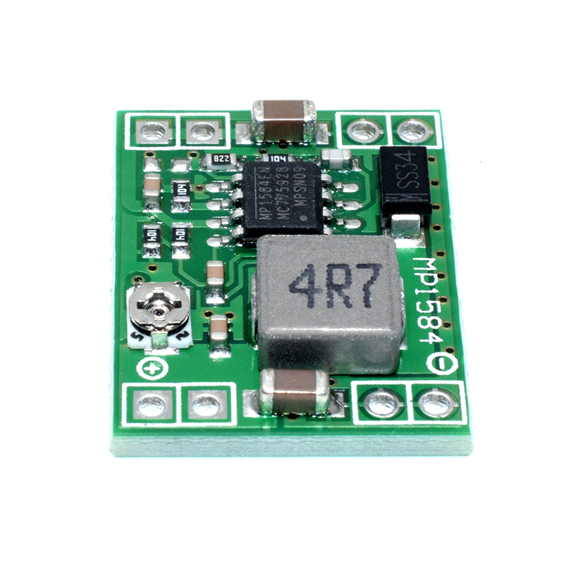 MP1584EN ultra Small DC-DC 3A power Step-Down Adjustable Module Buck Converter 24V To 12v 9V 5V 3V for Arduino
