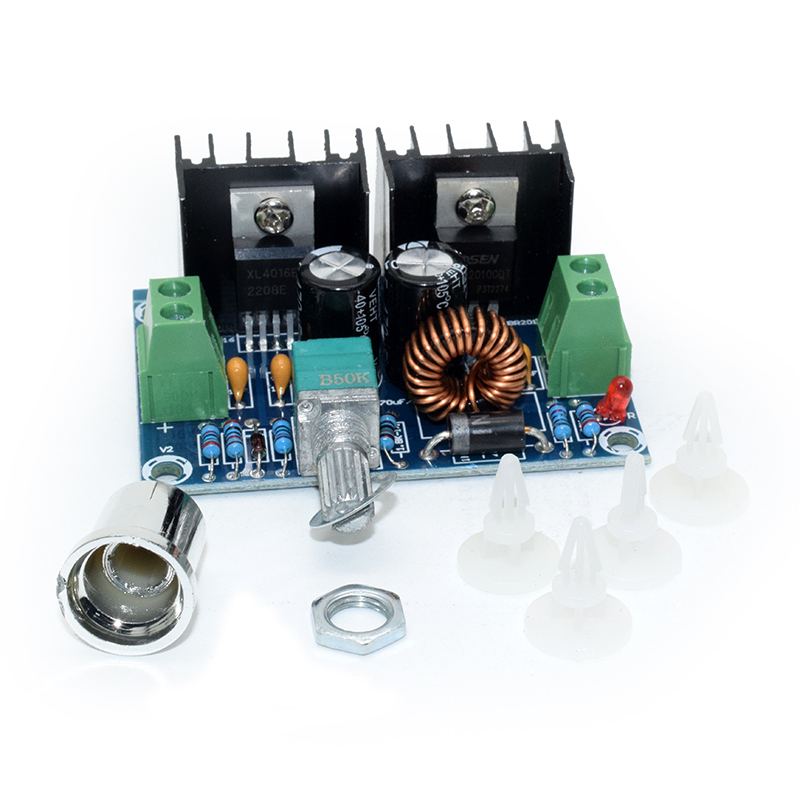 XH-M401 DC-DC XL4016E1 Voltage Regulator DC 4-40V to 1.25-36V 8A Buck Converter