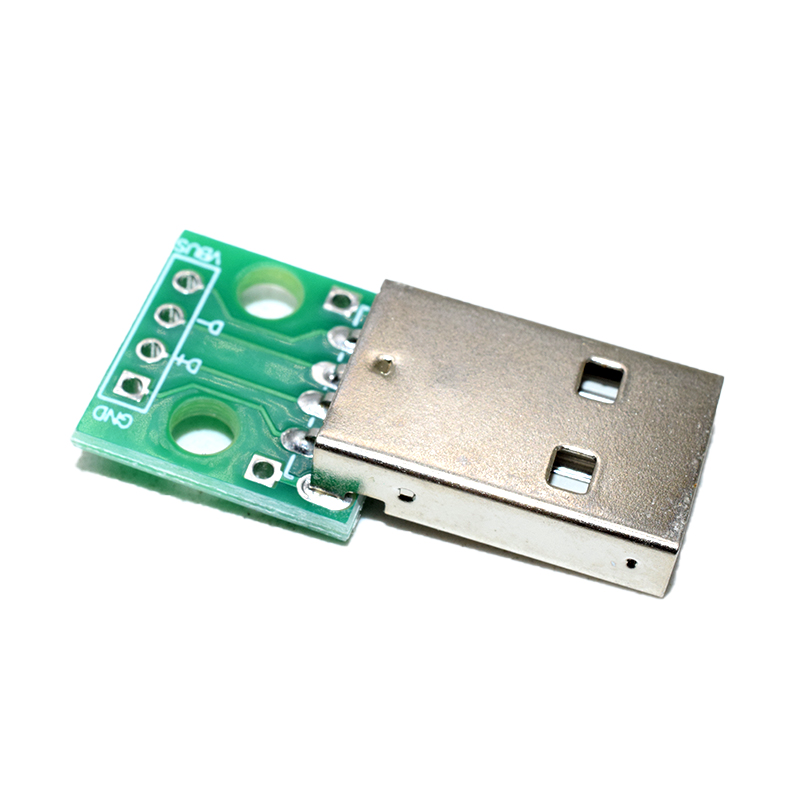USB2.0 Male to 4P DIP switch DIP adapter board