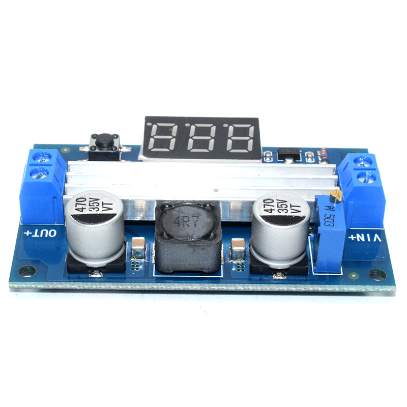 LTC1871 100W 3-35V 12V to 3.5-35V Boost Step-up Module LED Voltmeter