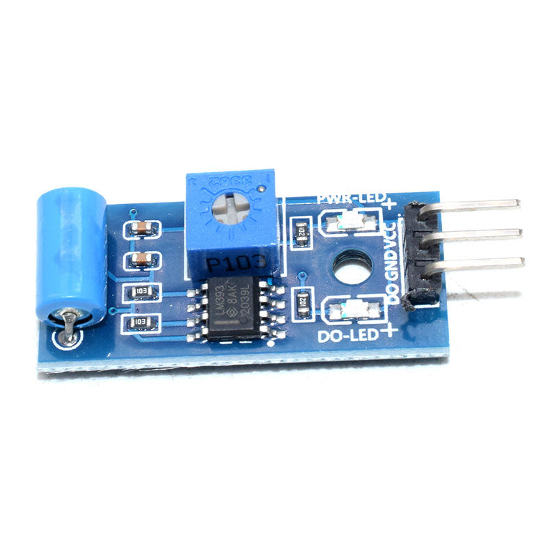 Normally closed type vibration sensor module; alarm sensor module; vibration switch SW-420