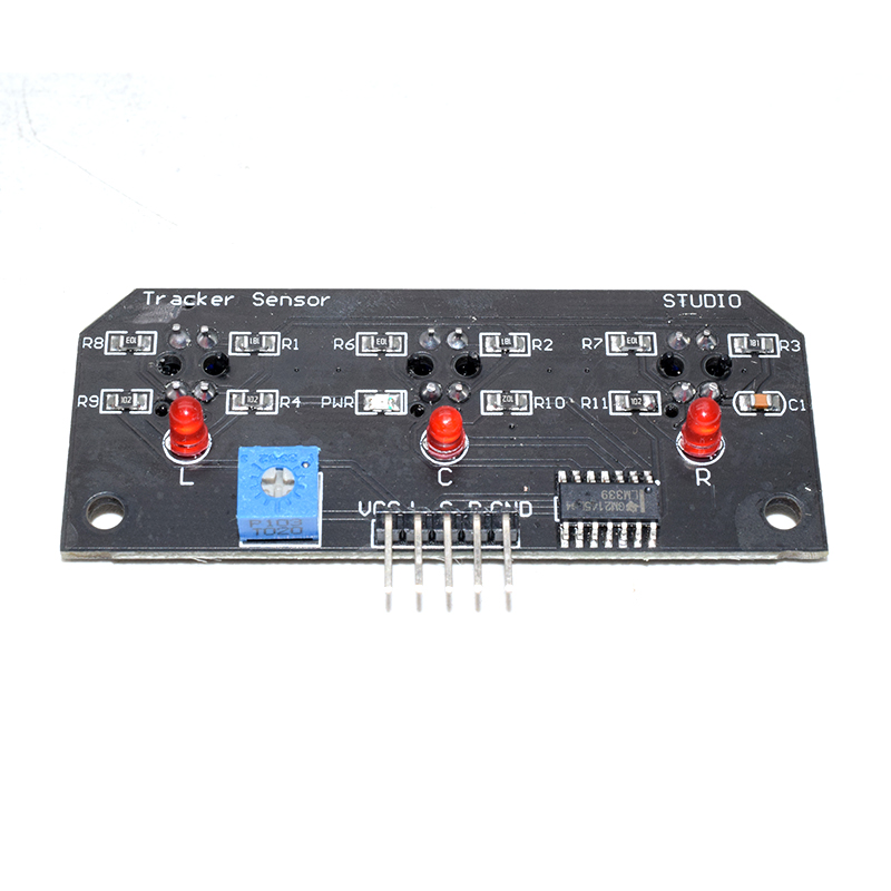 3-way tracking sensor robot; tracing module; hunt module; robot accessories