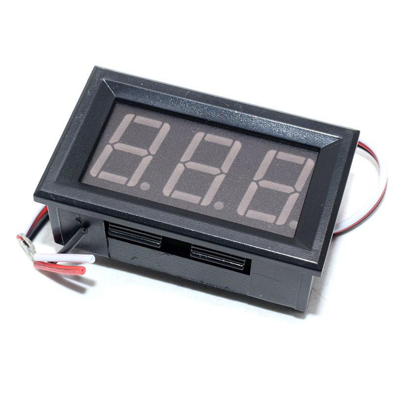 SYV099 0-99.9V three wire power supply 4.0-30V; digital / digital voltmeter head; with reverse polarity protection