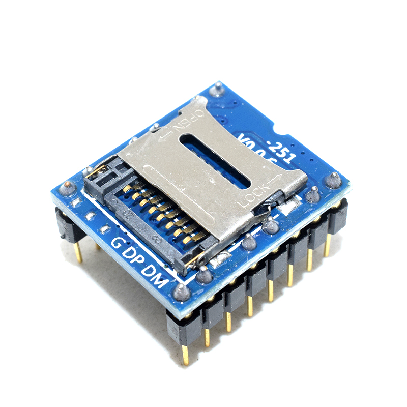 WTV020-SD Voice module; SD card voice module; consoles voice module